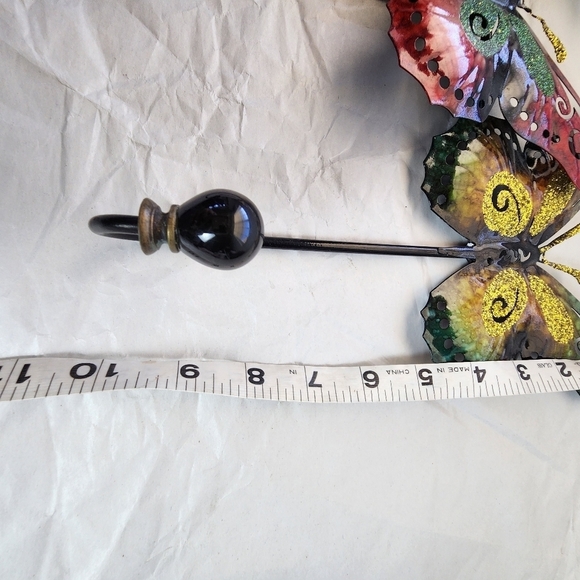 Butterfly  Three Hook Meatel Coat Hanger - Picture 5 of 5